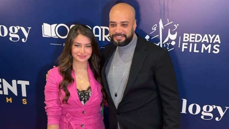 حاتم صلاح ونهلة راغب