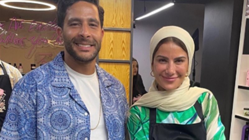 مصطفى منصور وصبا