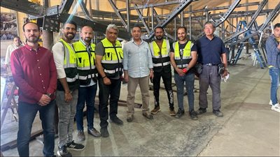 عبقرية هندسية..اللواء عاطف مفتاح يبدع بتصميم الهيكل المعدني لمركب خوفو الثانية