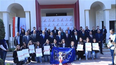 تكريم طلاب الجامعات الفائزين بالذهب والفضة في البطولات الرياضية الدولية