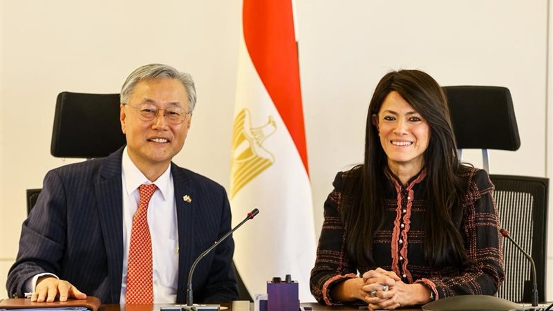 وزيرة التخطيط والسفير