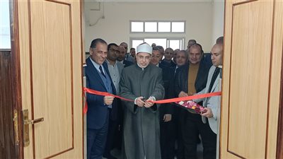 رئيس جامعة الأزهر يفتتح قاعة المؤتمرات بكلية التجارة بنين بالقاهرة