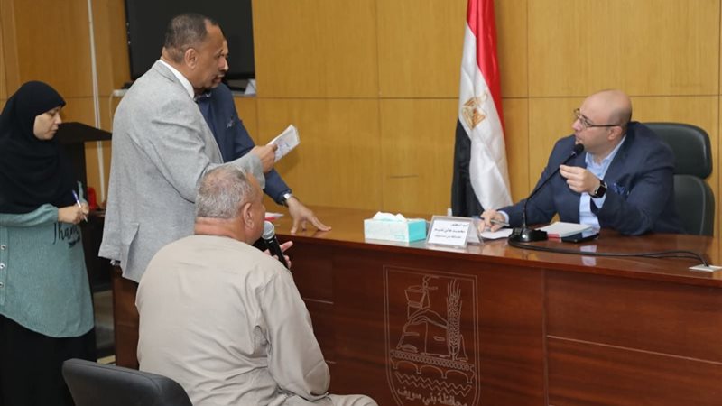 محافظ بنى سويف ورئيس