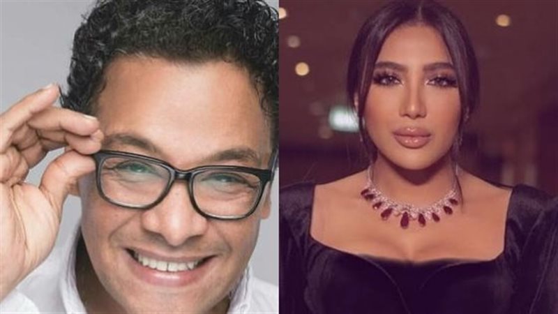 دينا راغب ومحمد عبدالحميد