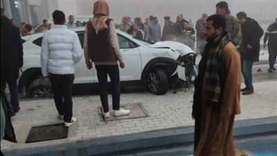 بسبب الشبورة المائية.. حادث تصادم أمام كارتة طريق القاهرة–الإسكندرية