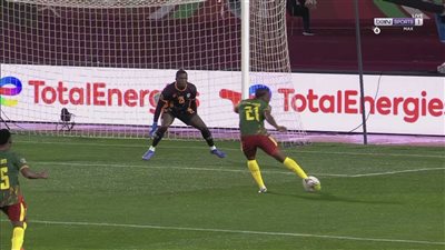 أهداف ونتيجة مباراة الكاميرون والجابون (1-0) الشوط الأول بأمم إفريقيا