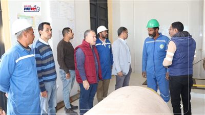 رئيس مياه الفيوم يتفقد محطة مياه الريان ورافع تلات