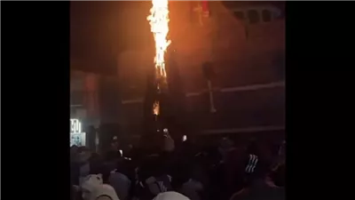 النيابة تنتدب المعمل الجنائي لمعرفة أسباب حريق محل بالمرج