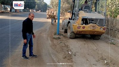 حملة مكبرة لتكثيف أعمال النظافة بطريق ابشواي الفيوم السياحي