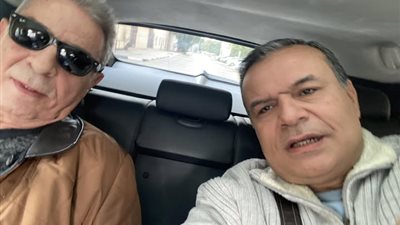 أول ظهور للفنان محمود حميدة بعد خروجه من المستشفى 