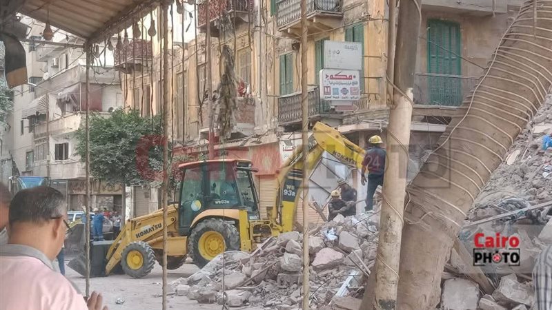 سقوط المباني في الإسكندرية