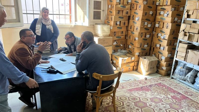من اعمال لجنة الجرد