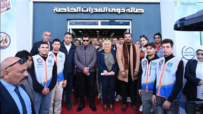 وزير الرياضة يشهد ملتقى توظيف مصر لذوي الهمم بمركز التنمية الشبابية بالجزيرة