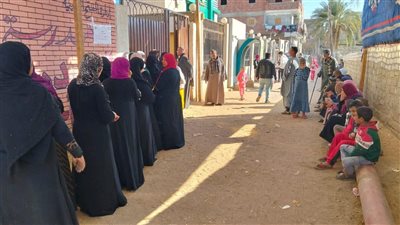 انتظام التصويت بلجنة المعصرة بمركز الفتح بأسيوط في انتخابات مجلس النواب 