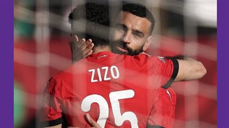 مشهد من المباراة