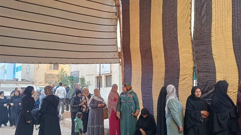 توافد الناخبين 