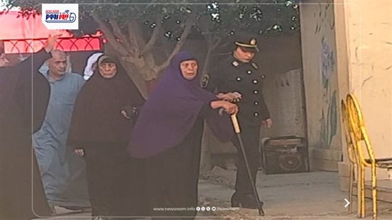الشرطة النسائية بالفيوم