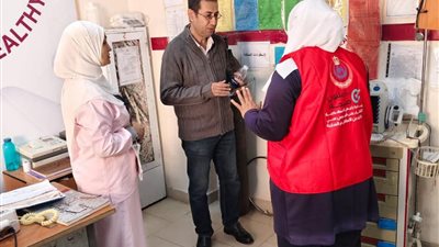 متابعة ميدانية لمستشفى الأمراض الصدرية بدمياط لتطوير الأداء الطبي والإداري
