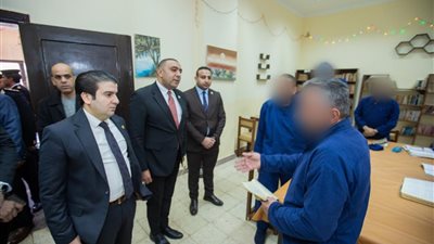 النيابة العامة تجري تفتيشًا لمركز إصلاح وتأهيل المنيا 3.. صور