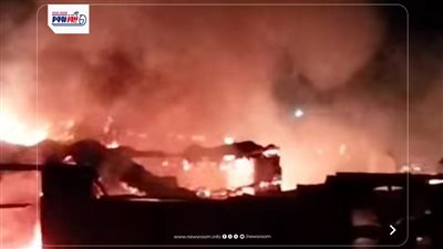 السيطرة على حريق في مزرعة دواجن ونفوق 5 آلاف كتكوت بالفيوم