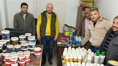 ضبط تقاوى وبويات منتهية الصلاحية بمركز ببا بمحافظة بنى سويف 