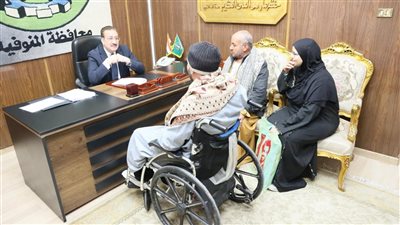 محافظ المنوفية يوجه بتسهيل إجراءات عمل فحوصات طبية لشاب بعد بتر قدمه