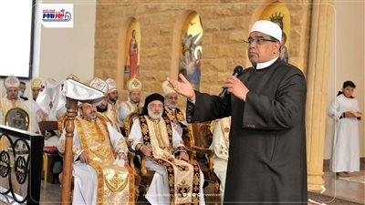 نسيج واحد.. الأزهر والكنيسة رسالة وطنية من المنيا بافتتاح كنيسة القديس بطرس