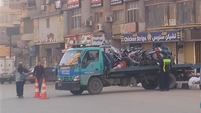 خلال 24 ساعة.. حملات مرور الغربية تُسجل 140 مخالفة ومصادرة دراجات مخالفة