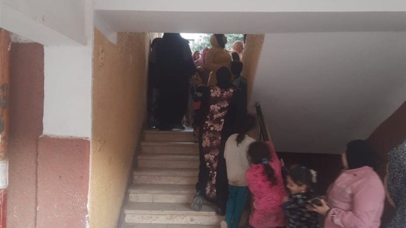 طوابير الناخبين 