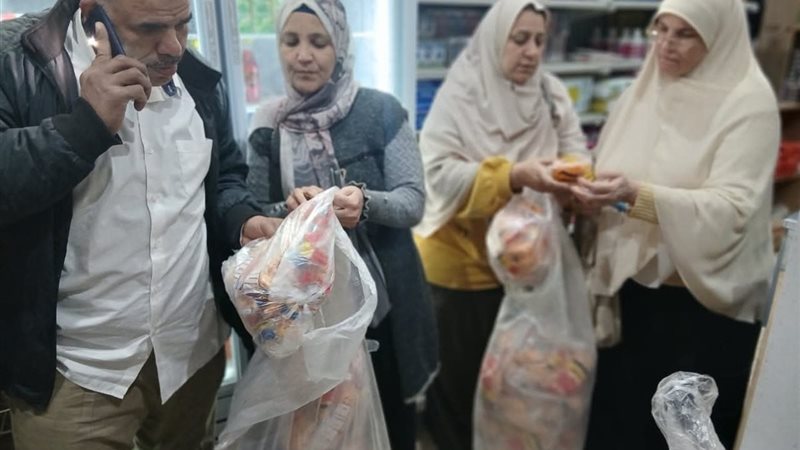 من الحملة بمركز ناصر
