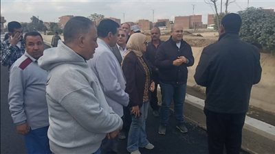 نائب محافظ الجيزة يتفقد عددًا من المشروعات الخدمية بمركز منشأة القناطر | صور 