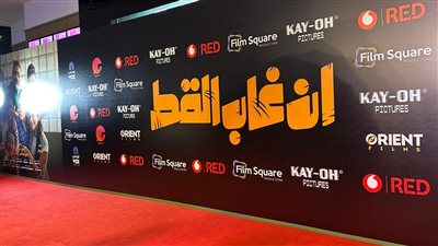 الاستعدادات الأخيرة قبل انطلاق العرض الخاص لـ فيلم «إن غاب القط» |صور