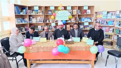 أنشطة تفاعلية في جولة قافلة نور لتعزيز ثقافة القراءة بالسويس الأزهرية