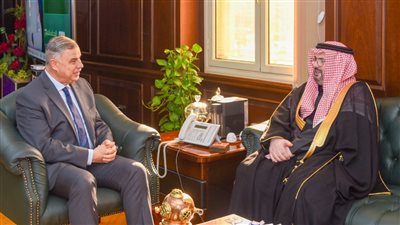محافظ الإسكندرية يستقبل القنصل العام للمملكة العربية السعودية
