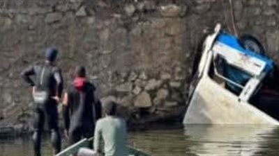 سائق حاول إنقاذ الضحايا.. مصرع 3 أشخاص إثر سقوط سيارة بترعة المريوطية