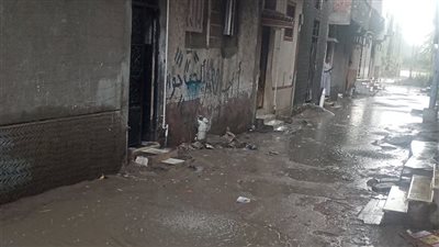 أمطار غزيرة ورعدية بنوة عيد الميلاد بالبحيرة اليوم الاتنين