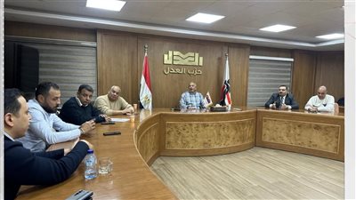 أمين حزب العدل بالقاهرة يعقد اجتماعا تشاوريا لمناقشة خطة المرحلة المقبلة 