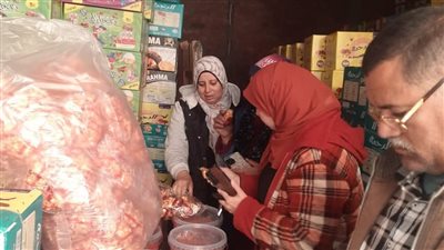 ضبط مقرمشات مجهولة المصدر وأسمدة منتهية الصلاحية في قويسنا بالمنوفية