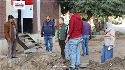 رئيس مياه الفيوم يتابع أعمال صيانة خط طرد بمحطة مياه العزب القديمة  