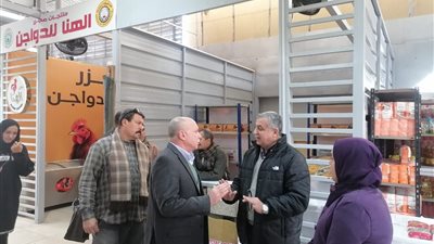 متابعة التخفيضات.. جولة ميدانية لسكرتير عام الدقهلية بمعرض غرب المنصورة