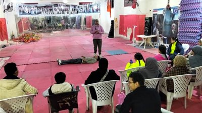لرفع الوعي الصحي.. مركز المثلث للتنمية الشبابية ينظم ورشة عمل  مبادئ الإسعاف