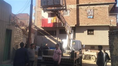 رئيس مركز ومدينة كوم حمادة: تكثيف أعمال النظافة والإنارة بمحيط كنيسة مارجرجس