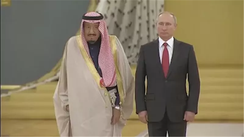 بوتين والملك سلمان