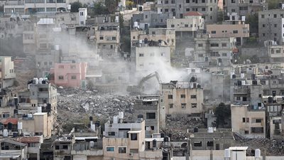 إسرائيل تبدأ هدم 25 مبنى في مخيم نور شمس بالضفة الغربية|فيديو
