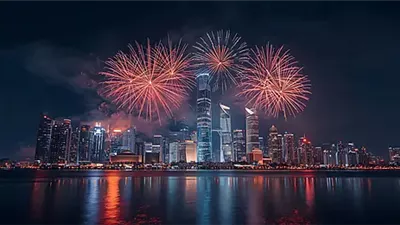 هذه الدولة.. آخر من ودع 2025 واستقبل 2026 حول العالم