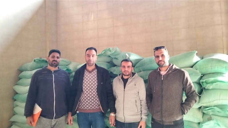 ضبط 70 شيكارة دقيق