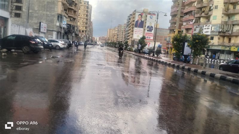 أمطار غزيرة ورعدية