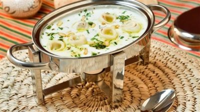 شيشبرك بصوص اللبن على الطريقة الشامية الأصلية بطعم غني وشهي مضمون تقليدي 	