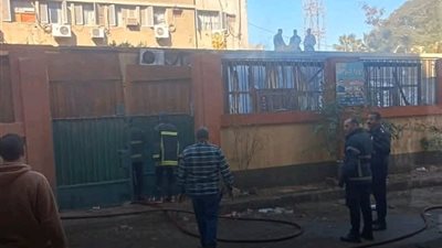 السيطرة على حريق بمديرية الطب البيطري بأسيوط دون خسائر بشرية