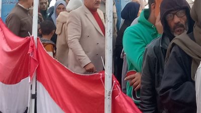 توافد المواطنين على لجان انتخابات الإعادة بمدرسة الشيخة جواهر في بولاق الدكرور